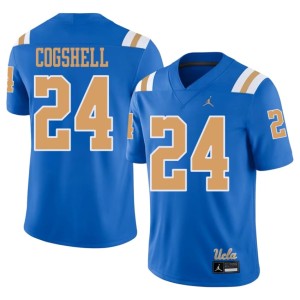 Blue Men Joe Bruin Cole Cogshell #24 Stitched College Football Jersey 762907-680