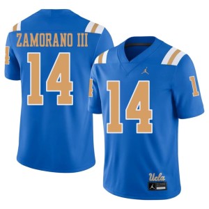 Blue Westwood Bruins #14 College Football 2026 LaRue Zamorano III Men Jersey 540362-231