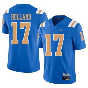 Blue #17 Mens 2026 Bruins College Football Lucien Holland Jerseys 151700-808