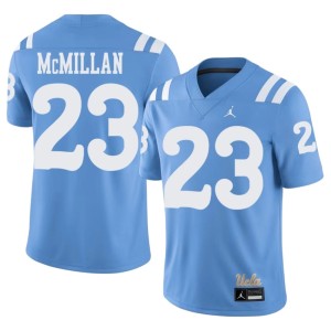 Light Blue Game Jhase McMillan #23 Bruin Men College Football Jerseys 707460-702