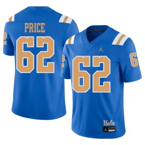 Blue Michael Price College Football Player Men Mighty Bruins #62 Jersey 803063-239