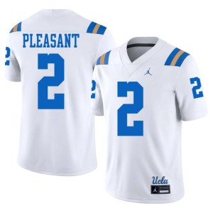 White Rodrick Pleasant College Football Limited Men Bruin #2 Jersey 608166-779