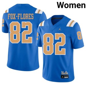 Blue College Football Womens Noah Fox-Flores Bruin Alumni #82 Jerseys 193788-608