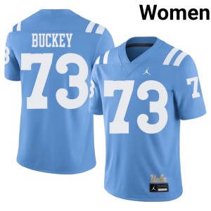 Light Blue 2026-27 Quinn Buckey College Football #73 Women The Bruins Jerseys 998026-384