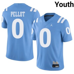 Light Blue #0 College Football 2026-27 Youth Bruin Donavyn Pellot Jerseys 355393-888