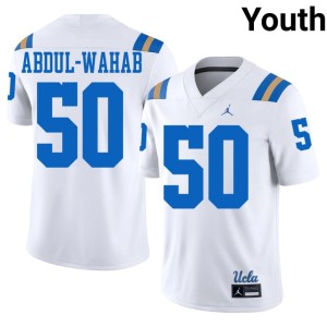 White College Football Westwood Bruins #50 Salem Abdul-Wahab Replica Youth Jerseys 364912-752