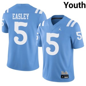 Light Blue #5 Youth Kenny Easley Joe Bruin NCAA College Football Jerseys 674288-493