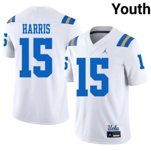 White College Football Limited #15 Marcus Harris Joe Bruin Youth Jersey 896938-647