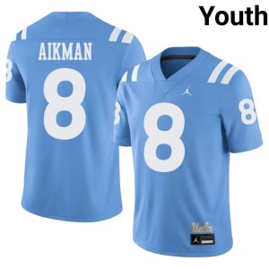 Light Blue Troy Aikman #8 Youth Limited College Football Bruins Jersey 127853-476